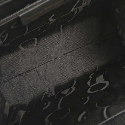 Salvatore Ferragamo Convertible Vara Bow Tote Lizard Embossed Leather, BLACK, LEATHER, Handbag