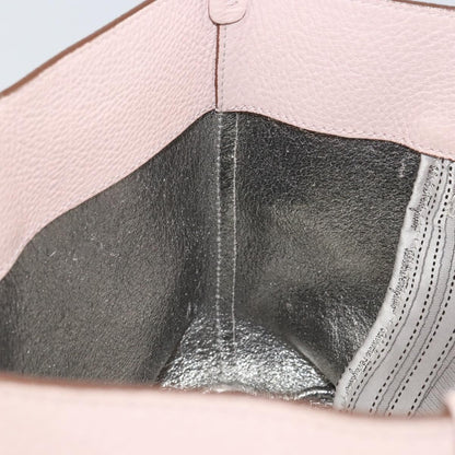 Salvatore Ferragamo Gancini Tote Leather, PINK, LEATHER, Tote bag