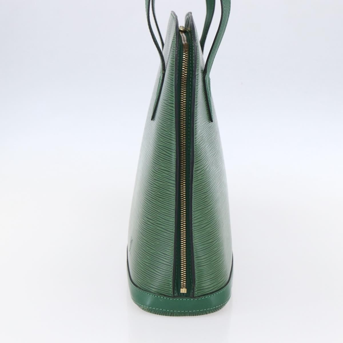Louis Vuitton Lussac Handbag Epi Leather, GREEN, LEATHER, Shoulder bag