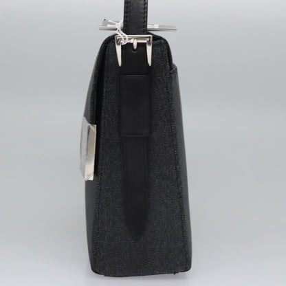 Givenchy Vintage 4G shoulder bag Canvas, BLACK, PVC, Shoulder bag