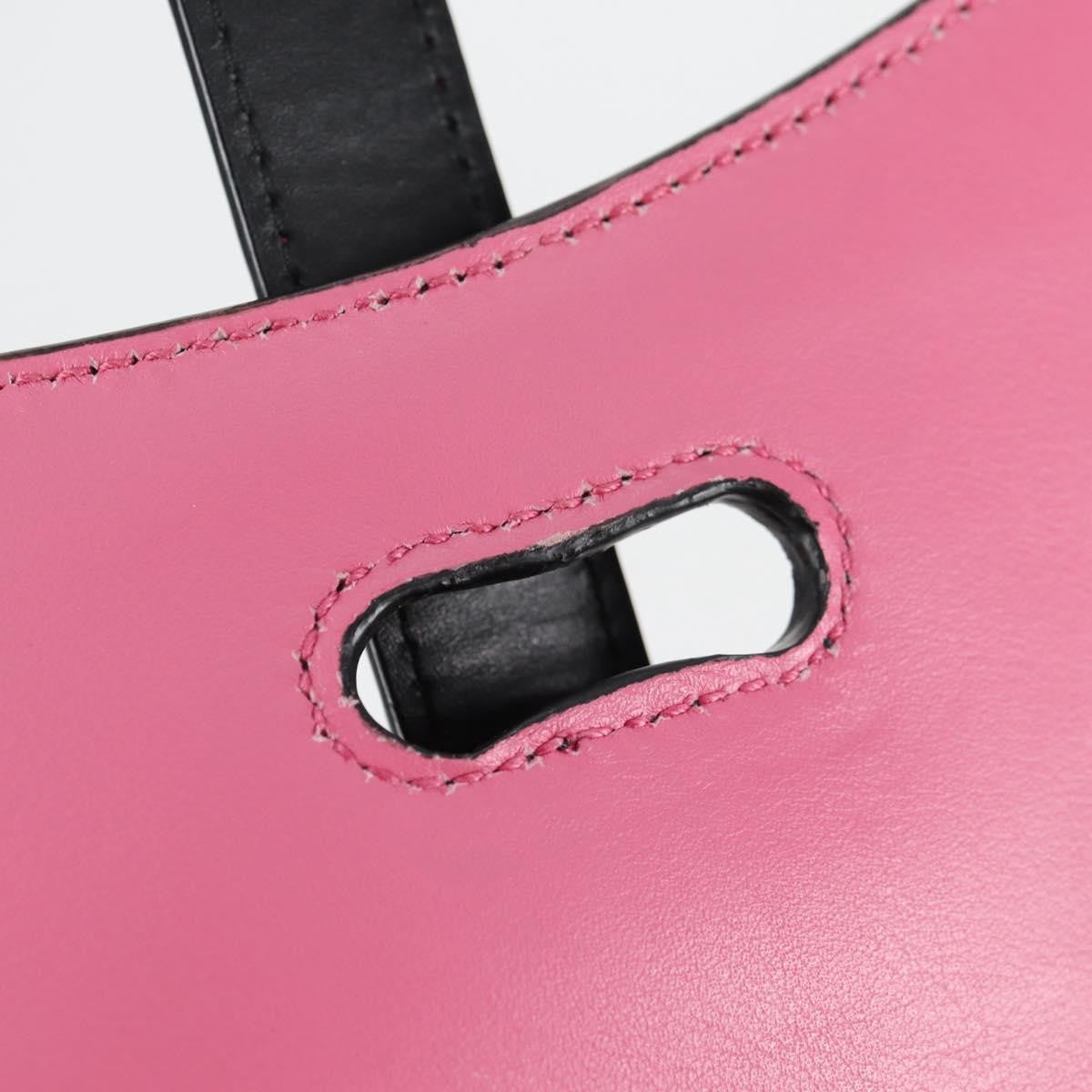 Prada Belle Top Handle Bag City Calf, PINK, LEATHER, Handbag