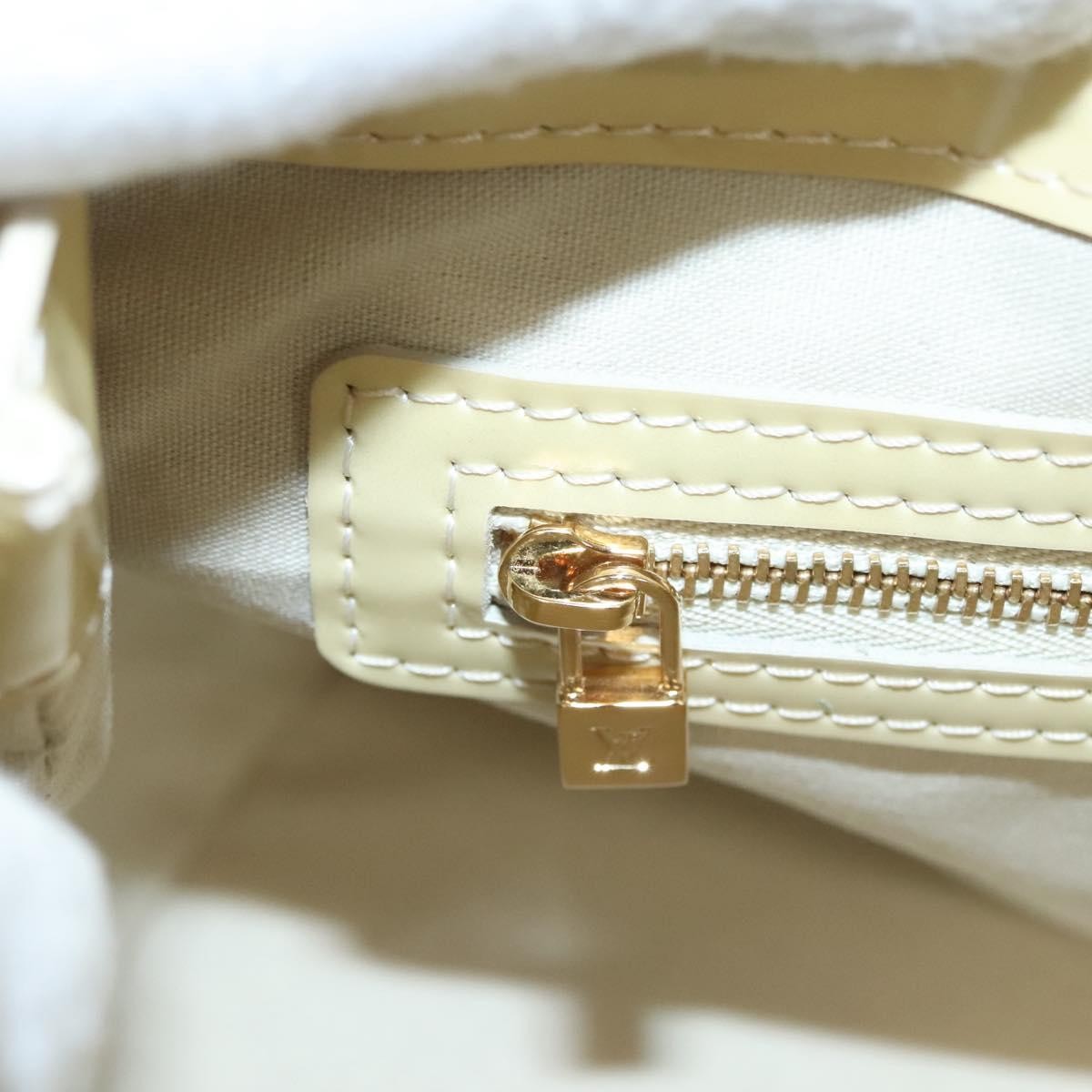 Louis Vuitton Wilshire Handbag Monogram Vernis, BEIGE, PATENT_LEATHER, Handbag