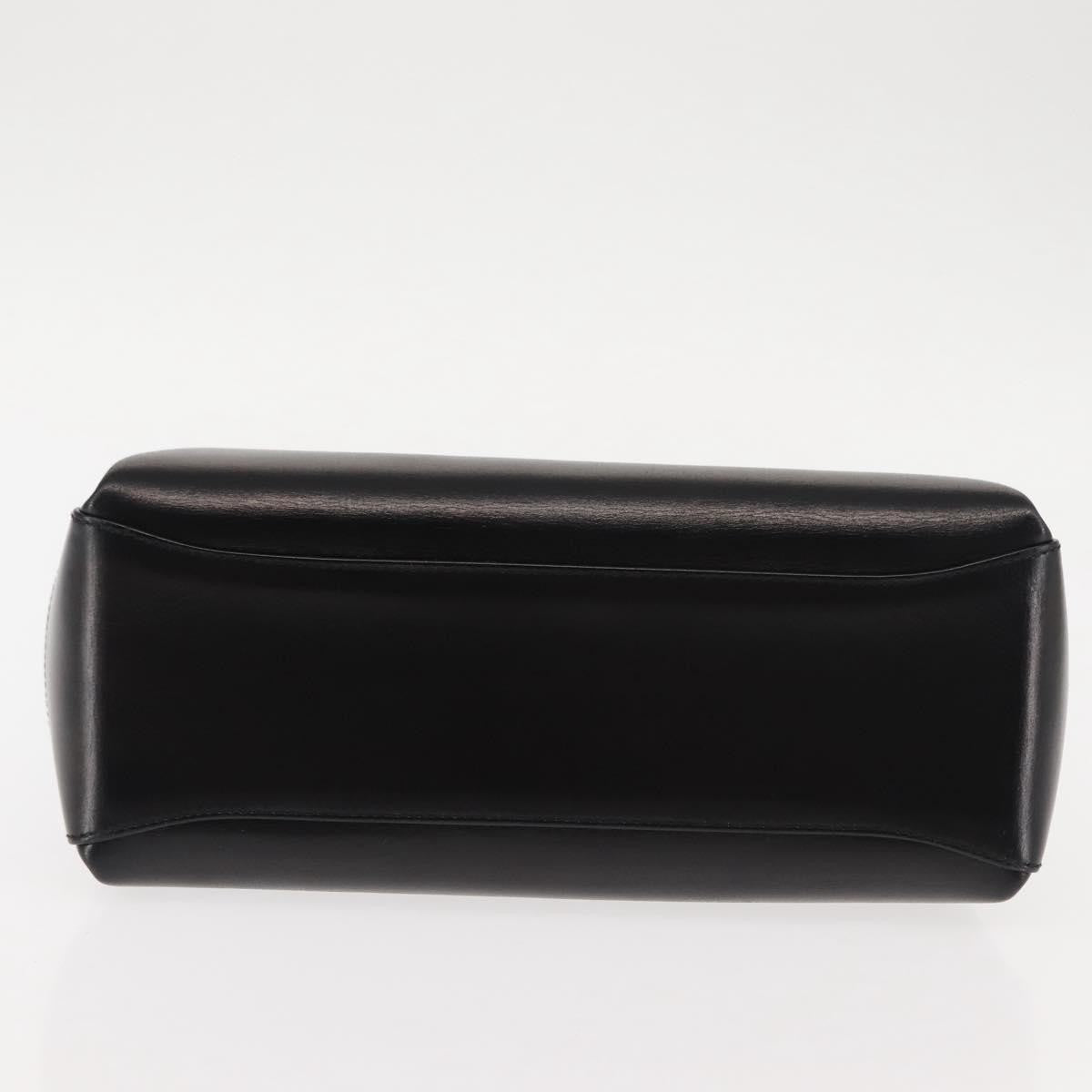 Gucci Vintage Convertible Box Crossbody Bag Leather, BLACK, LEATHER, Handbag