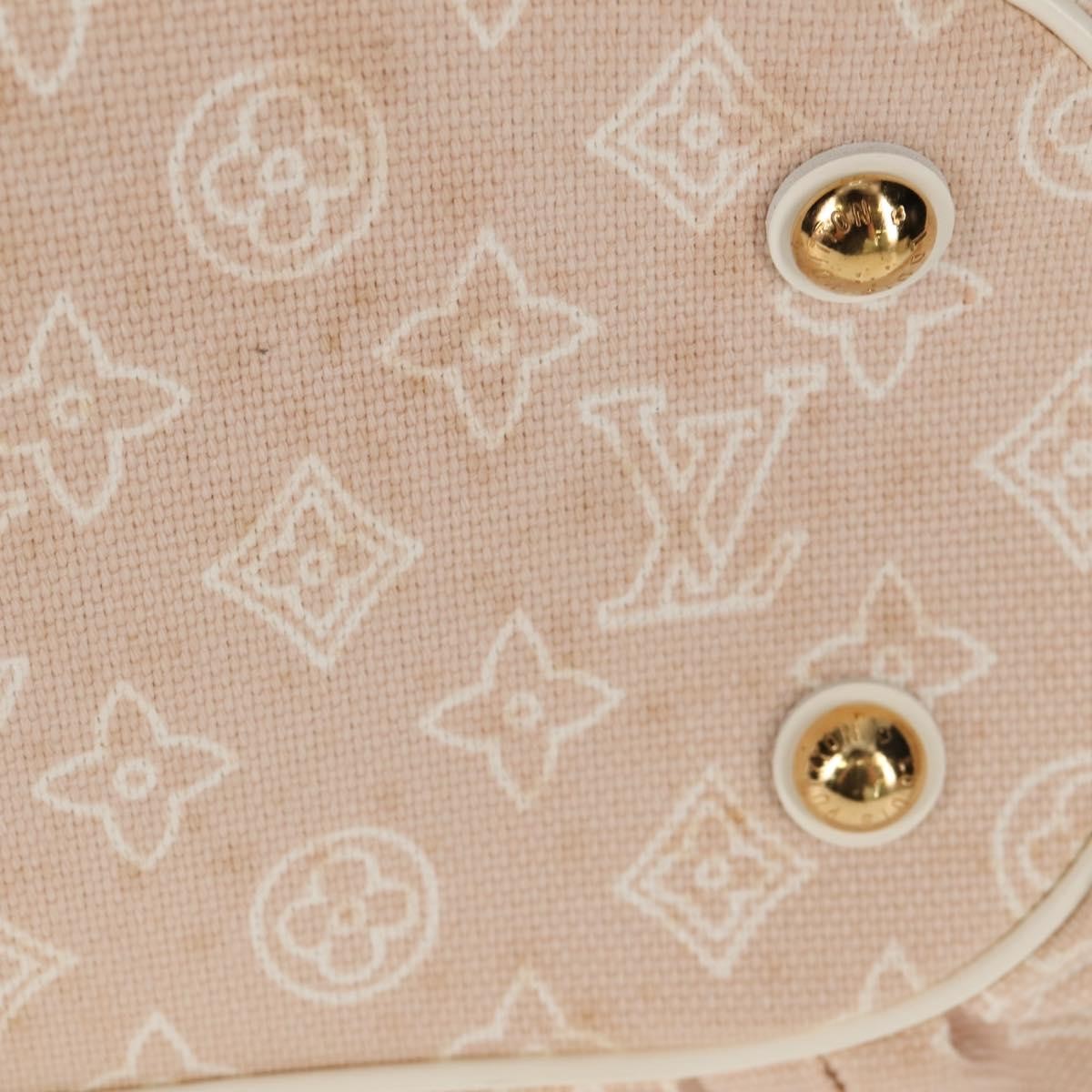 Louis Vuitton Cabas Ipanema Canvas, BEIGE, CANVAS, Tote bag