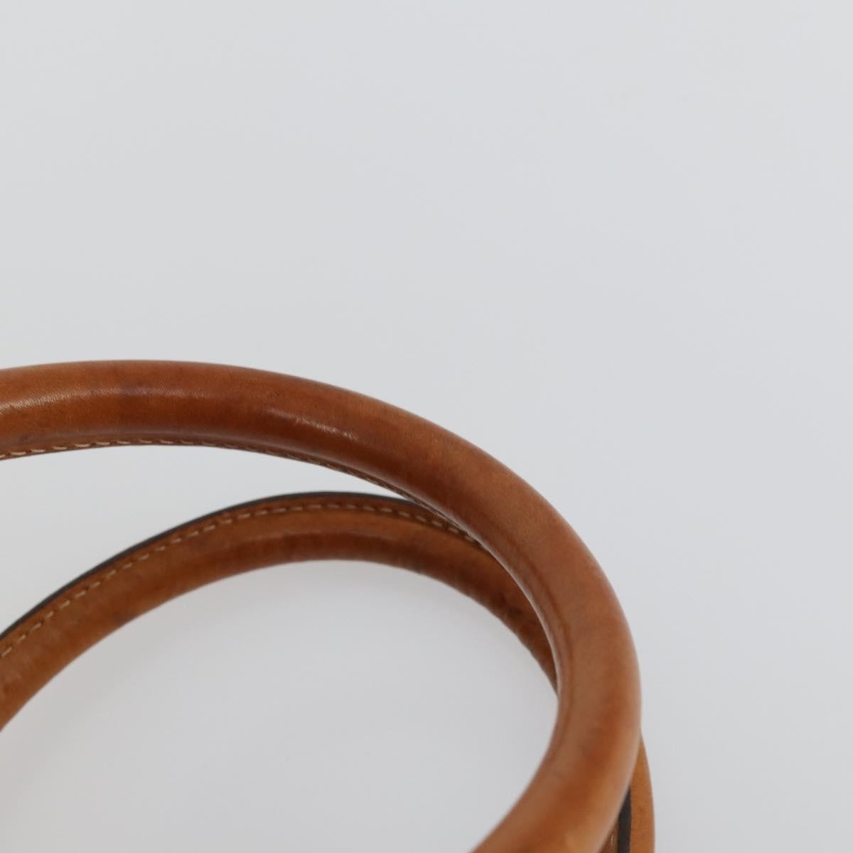 Celine Vintage Macadam Boston bag Canvas and Leather, BEIGE, CANVAS, Travel bag