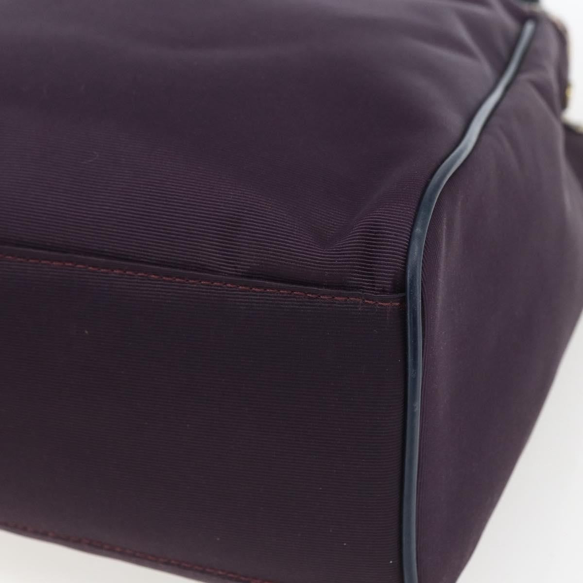 Burberry Nova Check Tote Nylon, PURPLE, NYLON, Tote bag