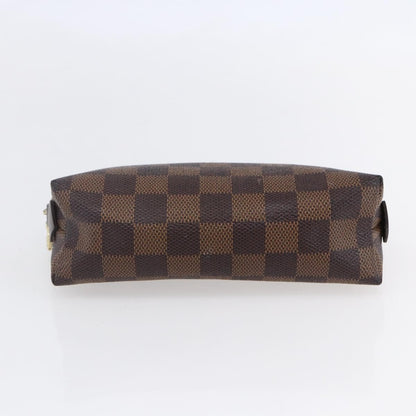 Louis Vuitton Cosmetic Pouch Damier, BROWN, CANVAS, Clutche & pouche
