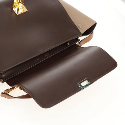 Celine Tricolor Trapeze Bag Leather, MULTICOLOUR, LEATHER, Handbag