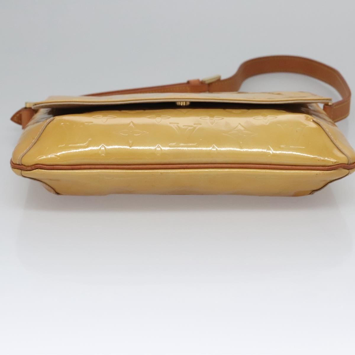 Louis Vuitton Thompson Street Handbag Monogram Vernis, BEIGE, PATENT_LEATHER, Handbag