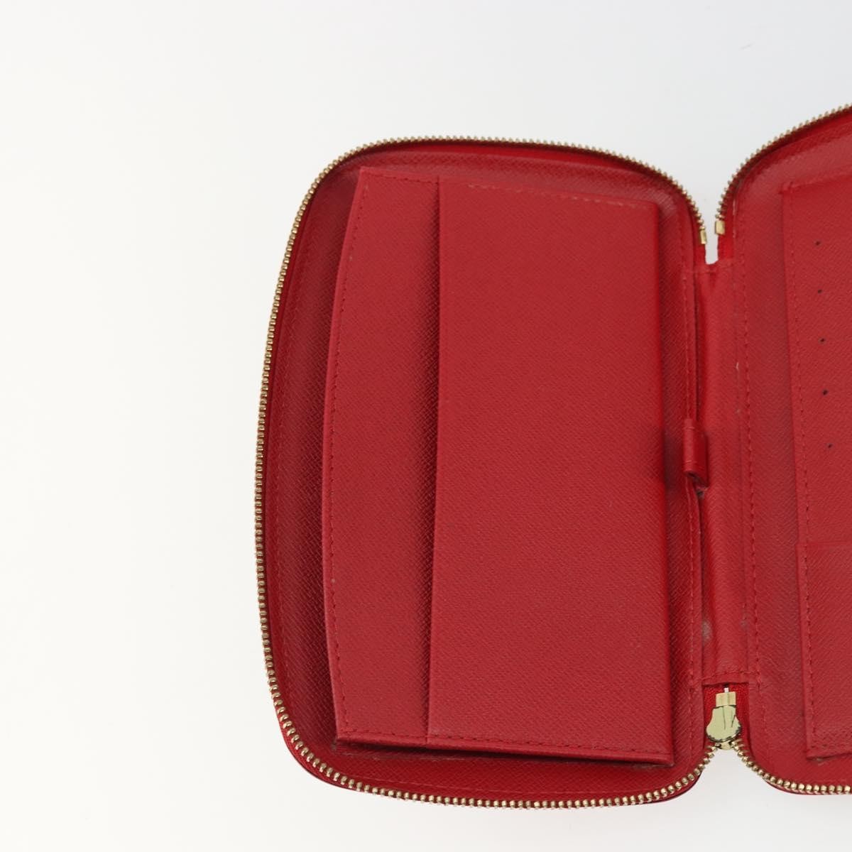 Louis Vuitton Geode Organizer Wallet Epi Leather, Red, Leather, Wallet