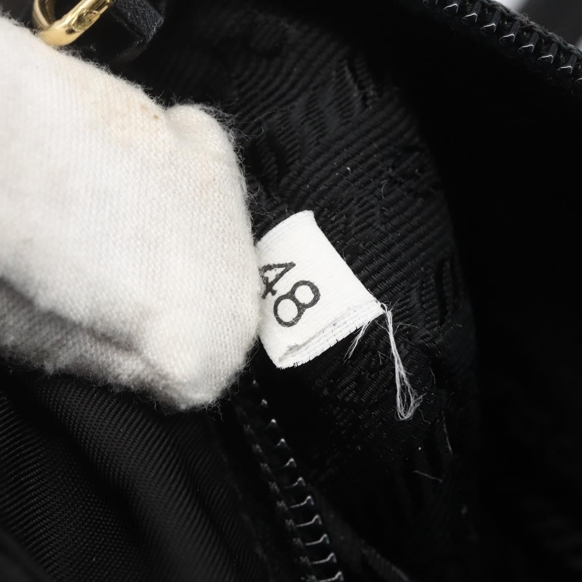 Prada Vintage Tote Nylon, BLACK, NYLON, Tote bag