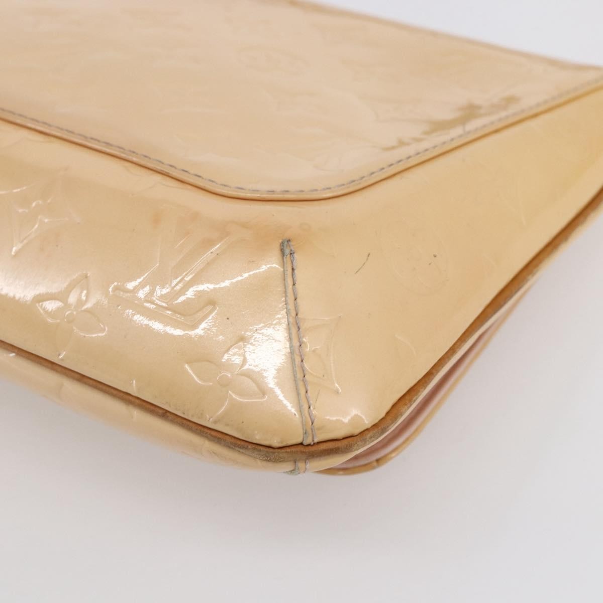 Louis Vuitton Thompson Street Handbag Monogram Vernis, BEIGE, PATENT_LEATHER, Shoulder bag