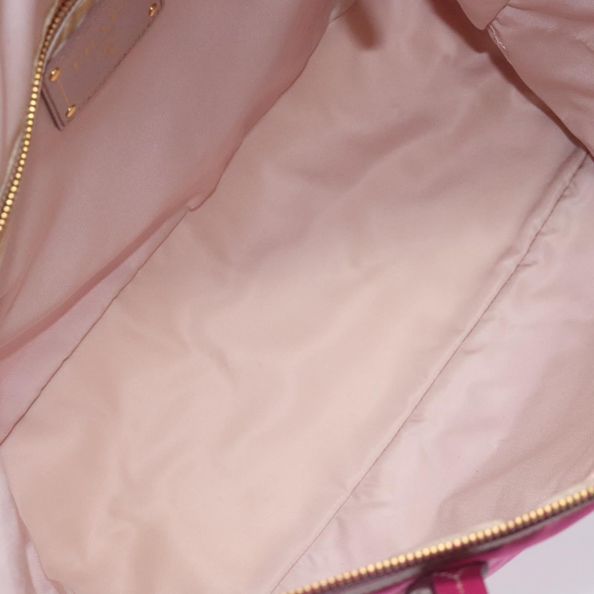 Prada Convertible Zip Tote Tessuto, PINK, NYLON, Tote bag
