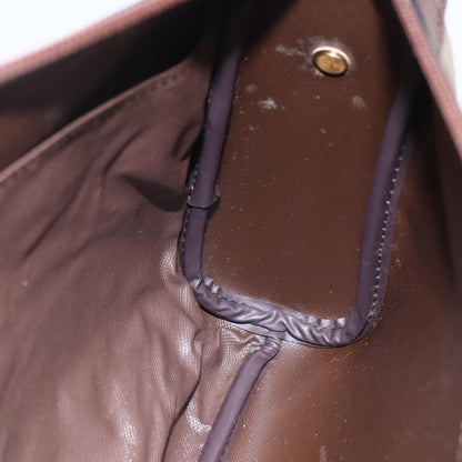 Burberry Nova check Pochette Canvas, BEIGE, CANVAS, Clutche & pouche