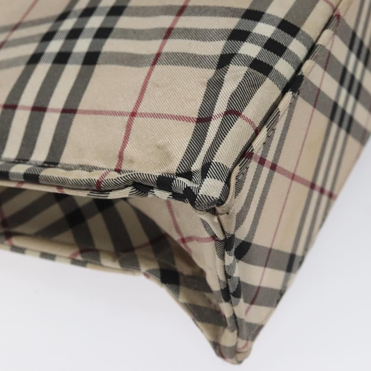 Burberry Blue Label Tote Bag Nylon, SILVER, NYLON, Tote bag