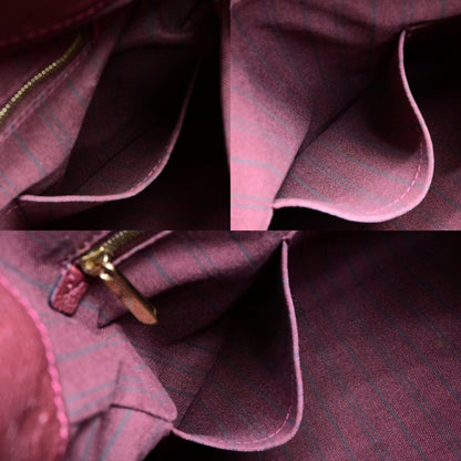 Louis Vuitton Artsy Handbag Monogram Empreinte Leather, RED, LEATHER, Shoulder bag