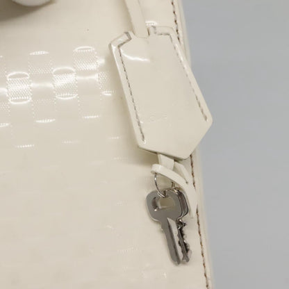 Louis Vuitton Speedy Cube Bag Damier Facette, WHITE, PATENT_LEATHER, Handbag
