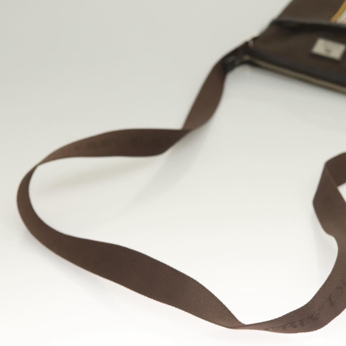 Burberry Black Label Shoulder bag Canvas, BROWN, CANVAS, Shoulder bag