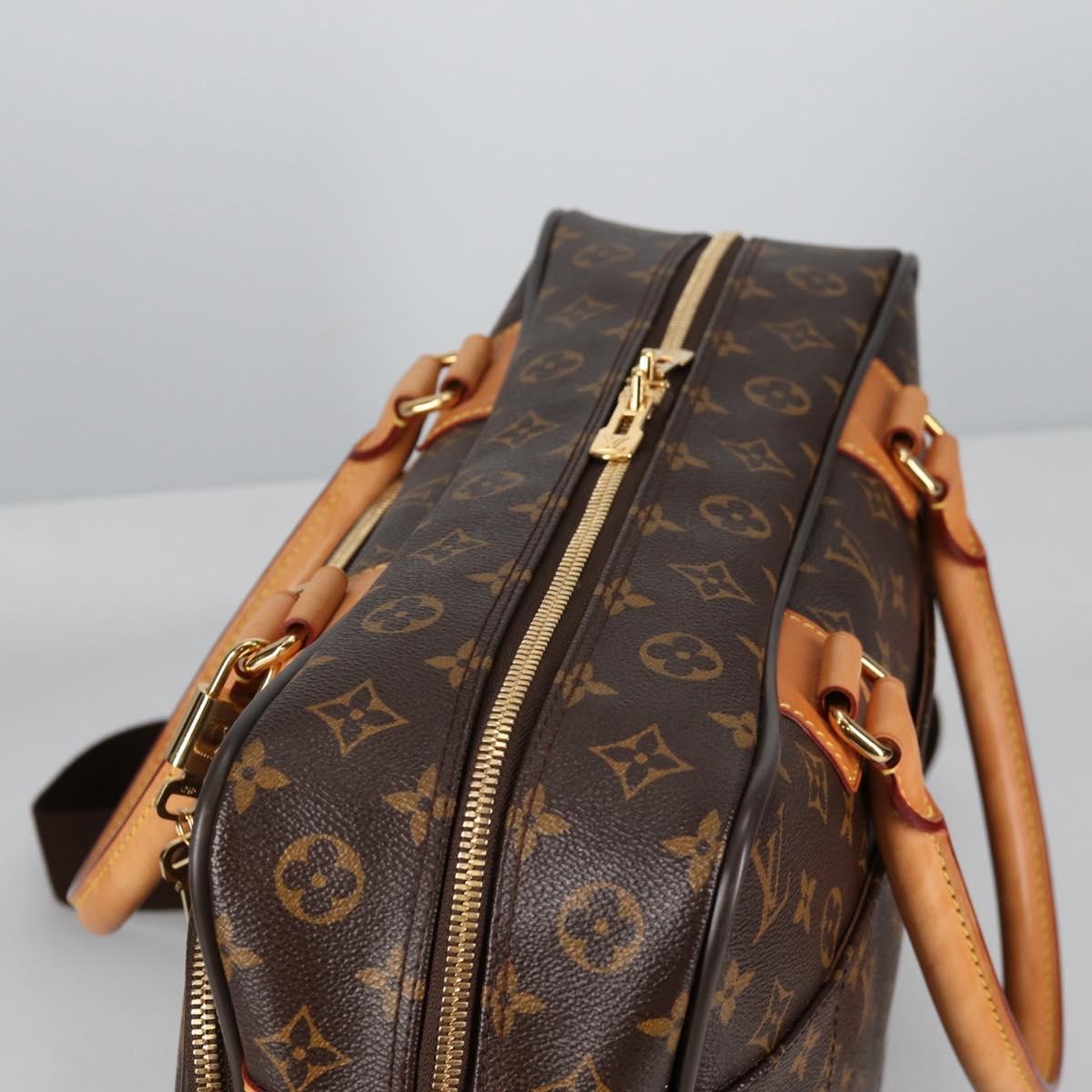 Louis Vuitton Icare Laptop Bag Monogram Canvas, BROWN, CANVAS, Briefcase