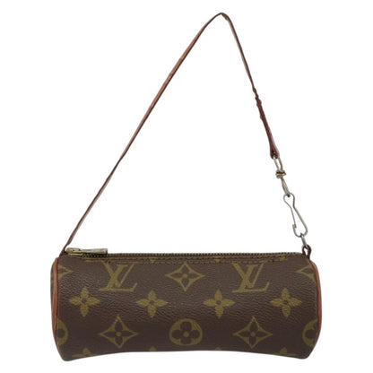 Louis Vuitton Papillon Pochette Monogram Canvas, BROWN, CANVAS, Clutche & pouche