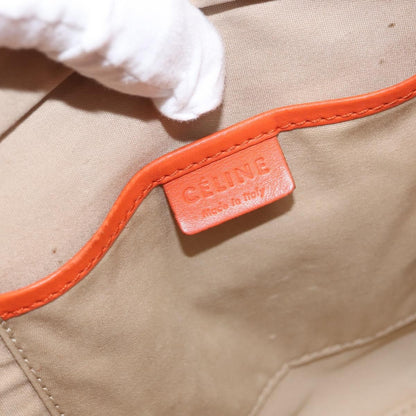 Celine Luggage Bag Smooth Leather, ORANGE, LEATHER, Handbag