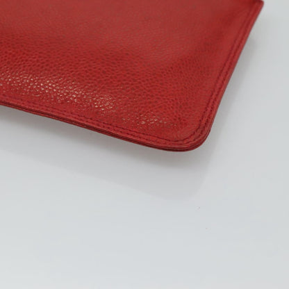 Chanel Vintage Backpack Caviar, RED, LEATHER, Backpack