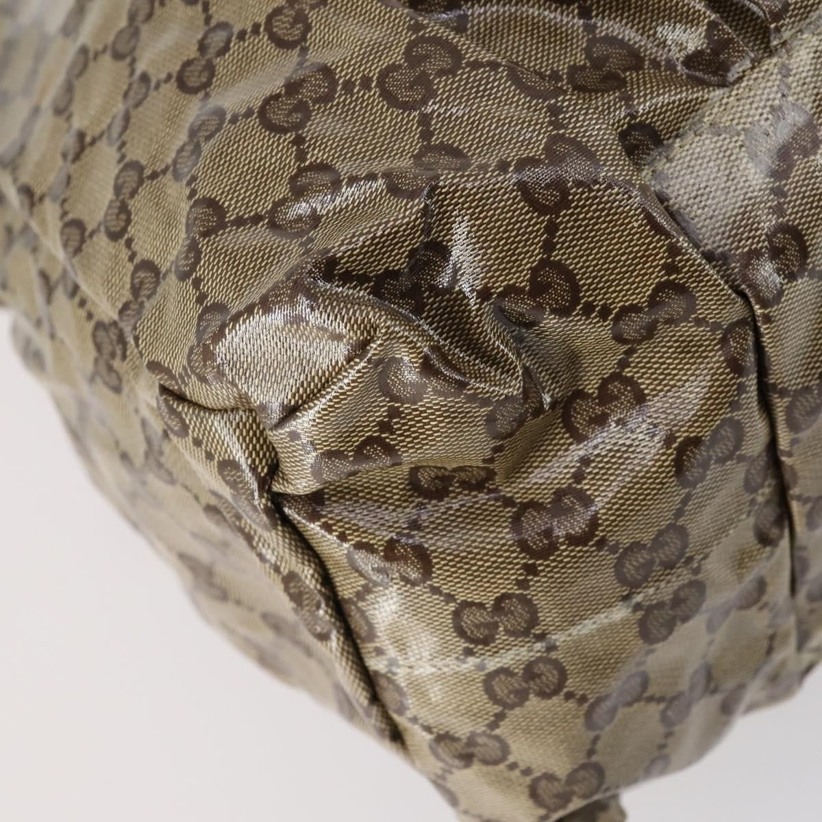 Gucci Hysteria Tote GG Coated Canvas, BEIGE, CANVAS, Tote bag