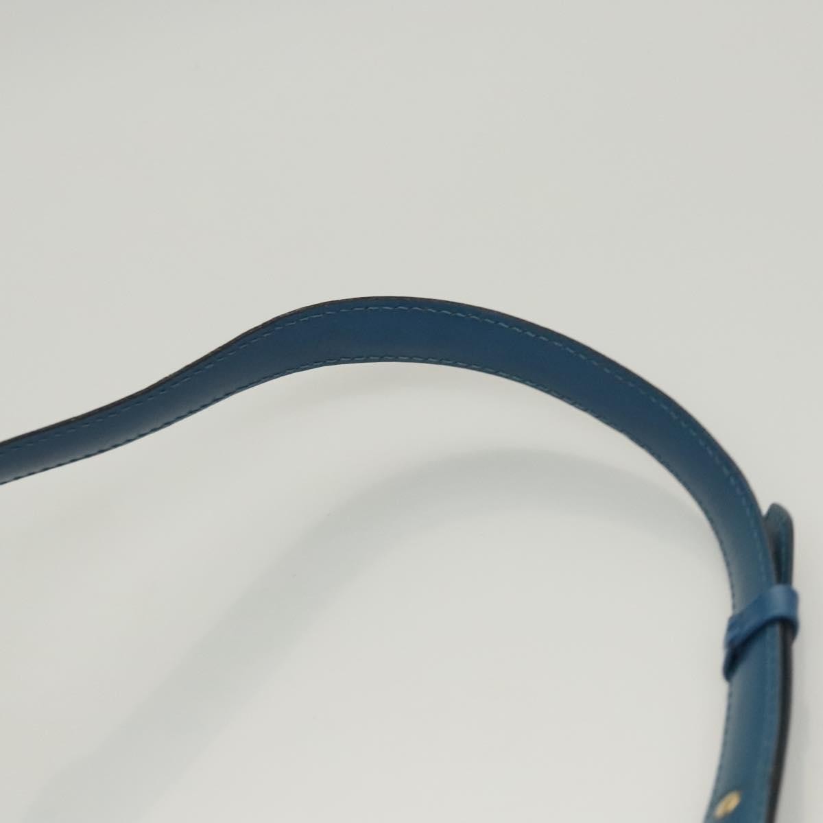 Louis Vuitton Cluny Shoulder Bag Epi Leather, BLUE, LEATHER, Shoulder bag