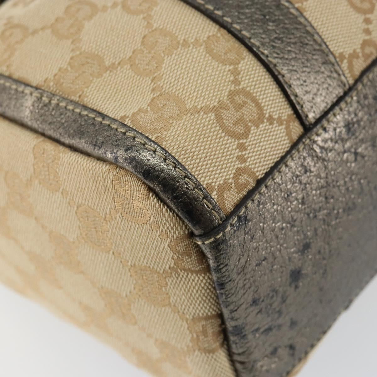 Gucci Abbey Boston Bag GG Canvas, BEIGE, CANVAS, Handbag