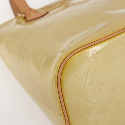 Louis Vuitton Houston Handbag Monogram Vernis, BEIGE, PATENT_LEATHER, Handbag