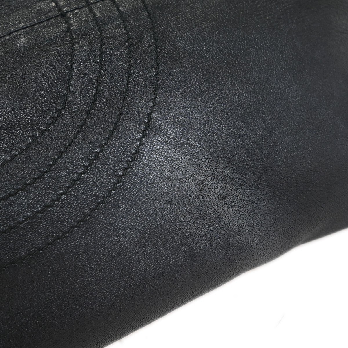 Loewe Anagram Logo Nappa Aire Hand Bag Leather, BLACK, LEATHER, Tote bag