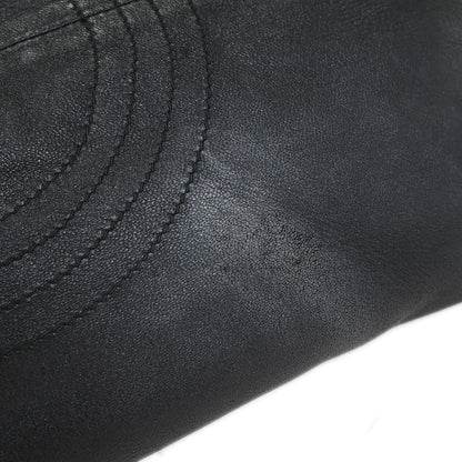 Loewe Anagram Logo Nappa Aire Hand Bag Leather, BLACK, LEATHER, Tote bag