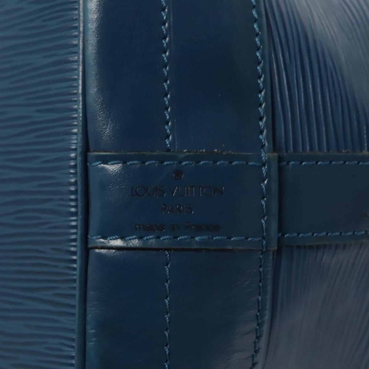 Louis Vuitton Noe Handbag Epi leather, BLUE, LEATHER, Handbag