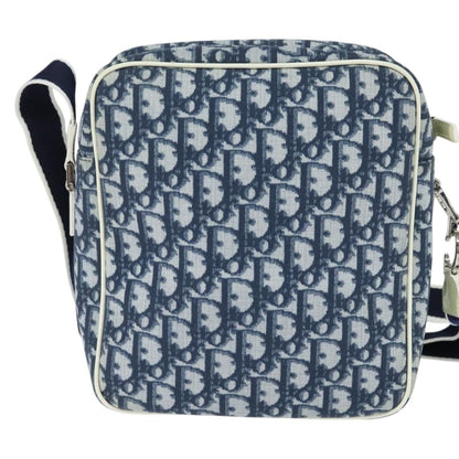 Christian Dior Trotter shoulder bag Canvas, BLUE, CANVAS, Shoulder bag
