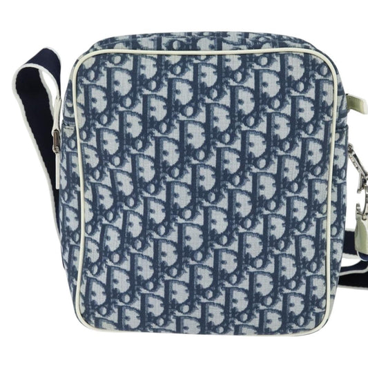 Christian Dior Trotter shoulder bag Canvas, BLUE, CANVAS, Shoulder bag