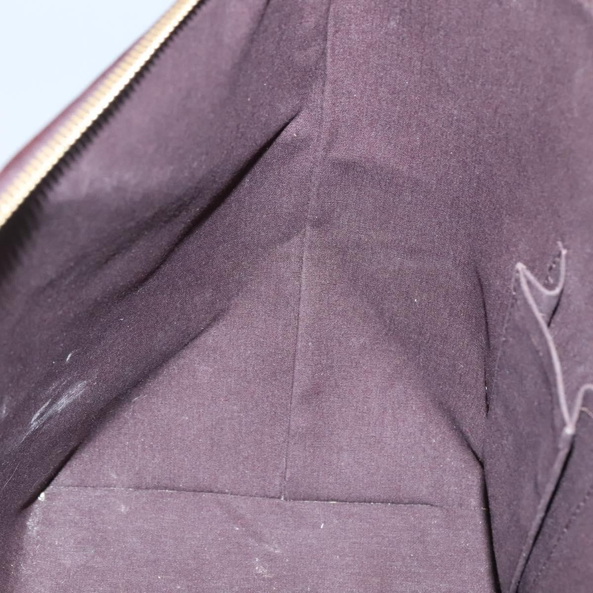 Louis Vuitton Bellevue Handbag Monogram Vernis, BURGUNDY, PATENT_LEATHER, Tote bag