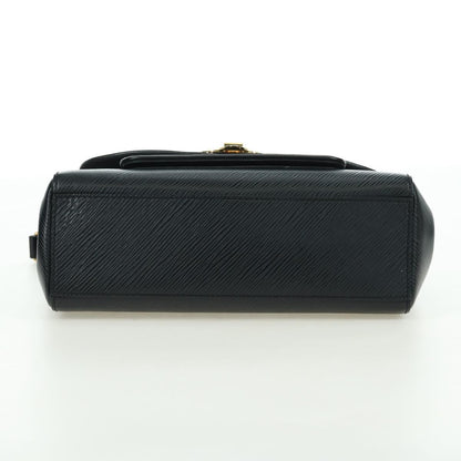 Louis Vuitton Boccador Handbag Epi Leather, Black, Leather, Shoulder Bag