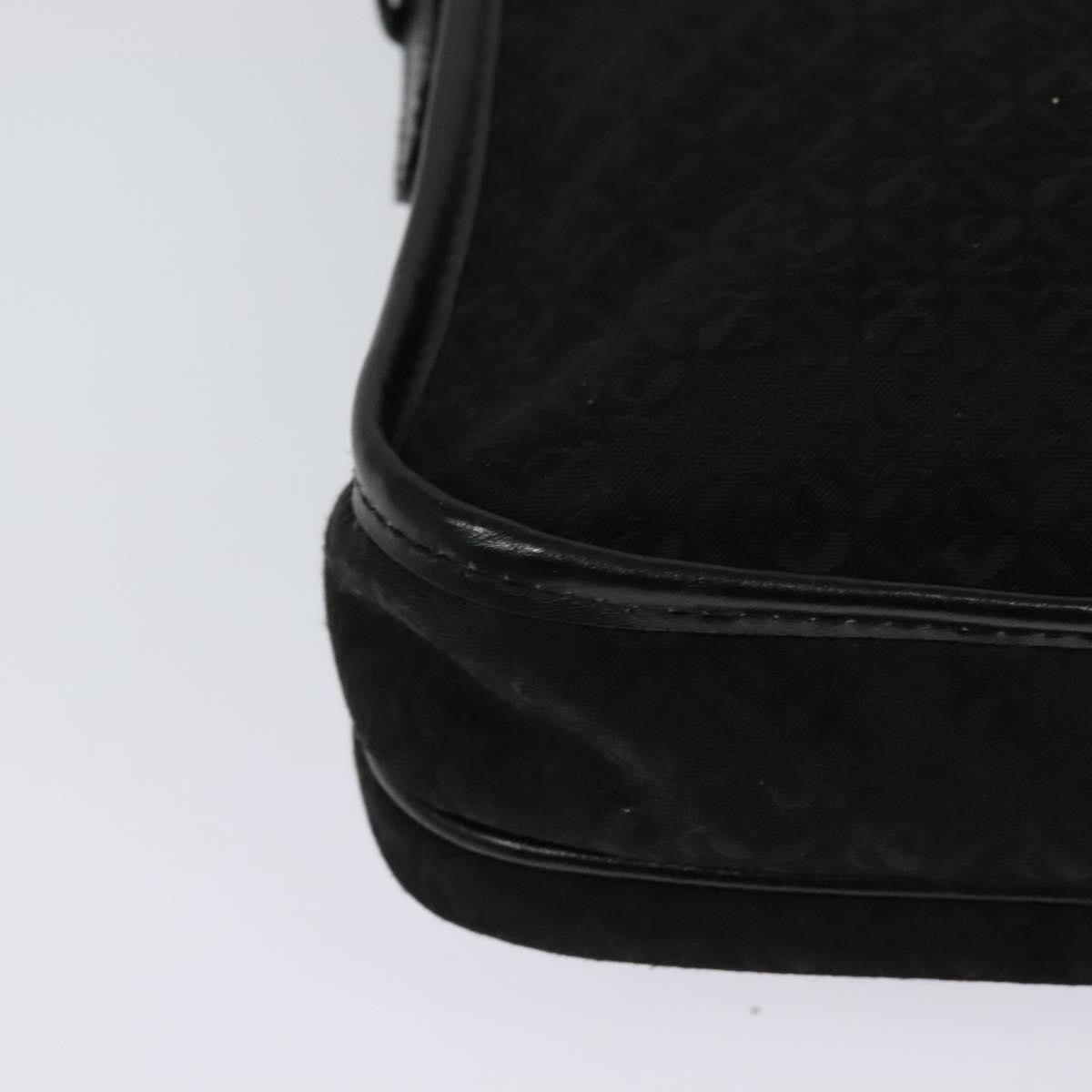 Loewe Flap Messenger Bag Canvas, BLACK, CANVAS, Shoulder bag