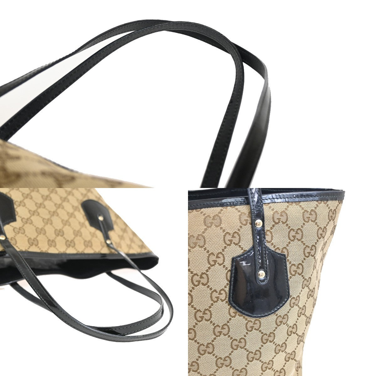 Gucci Jolie Tote GG Canvas, BROWN, CANVAS, Tote bag