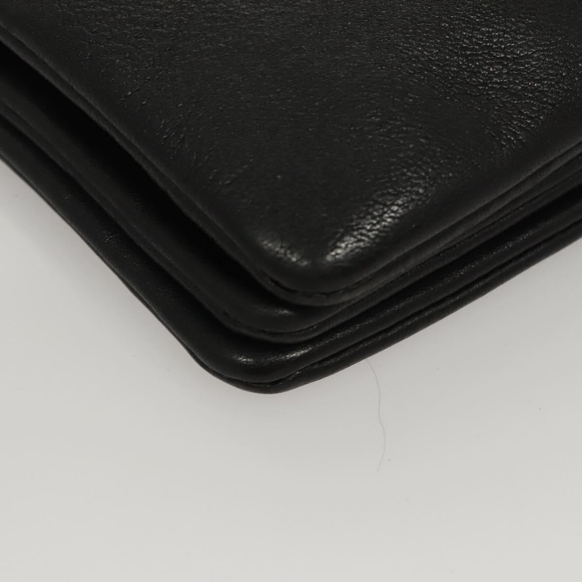 Celine Trio Crossbody Bag Leather, BLACK, LEATHER, Crossbody bag