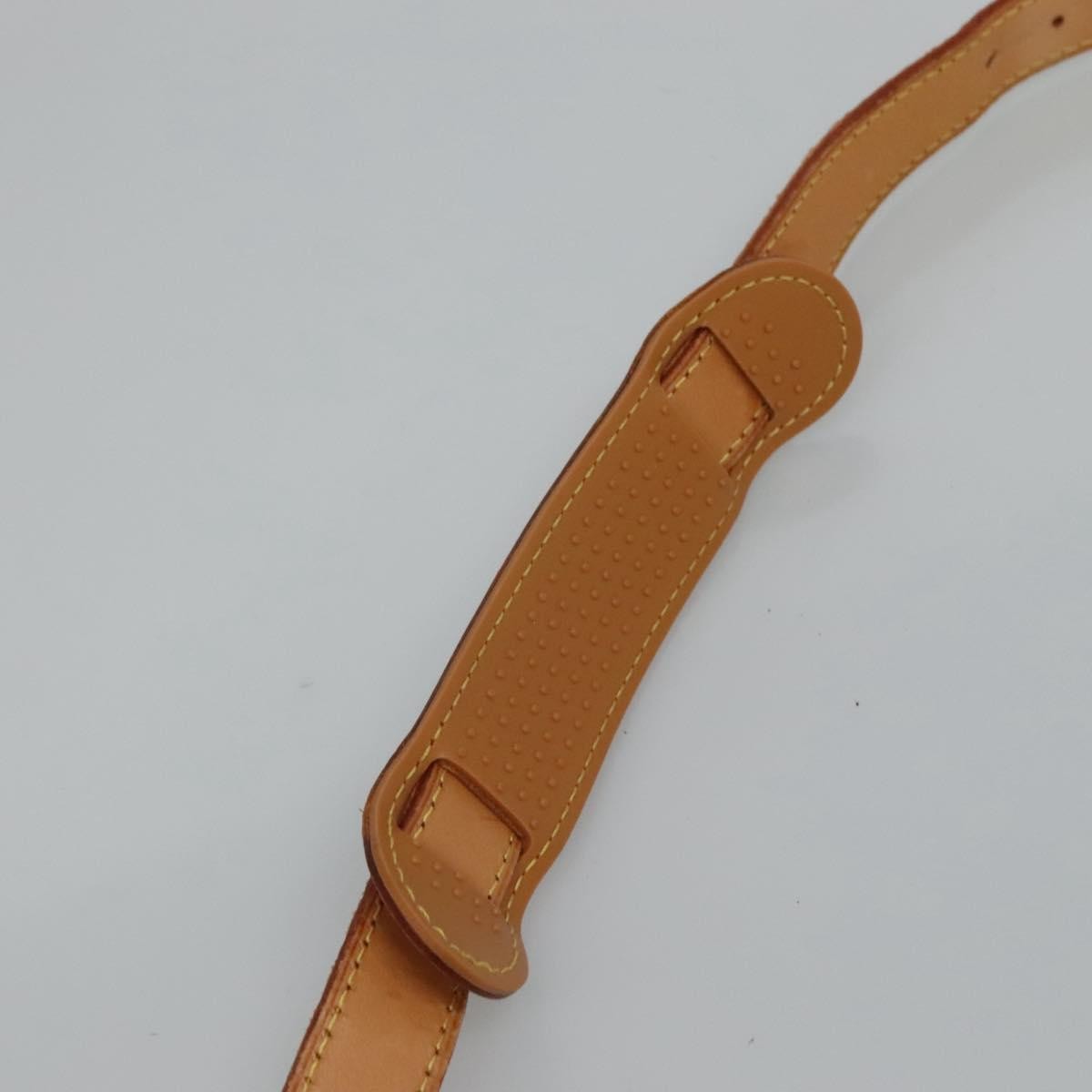 Louis Vuitton Adjustable Shoulder Strap Vachetta Leather, BEIGE, LEATHER, Straps