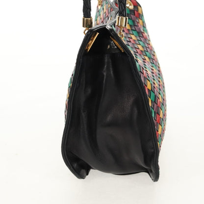 Bottega Veneta Intrecciato Shoulder bag Leather, MULTICOLOUR, LEATHER, Shoulder bag