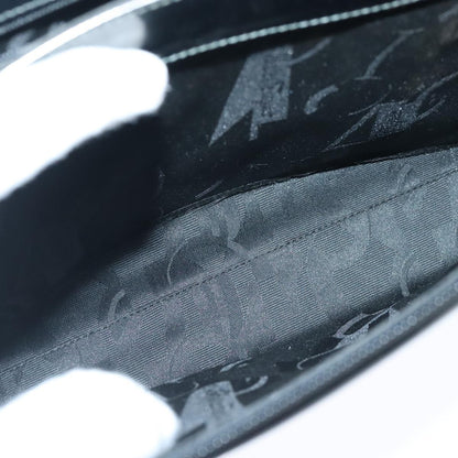 Salvatore Ferragamo Gancini handbag Leather, BLACK, LEATHER, Handbag