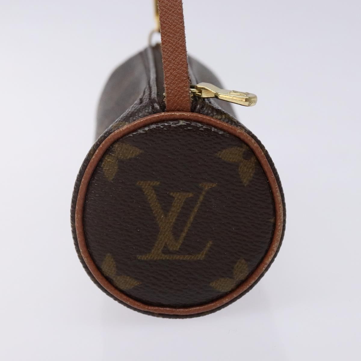 Louis Vuitton Papillon Pochette Monogram Canvas, BROWN, CANVAS, Handbag