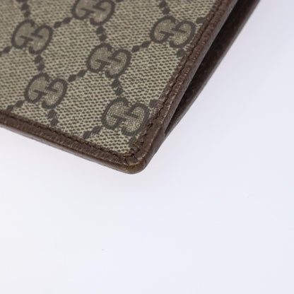 Gucci GG Marmont Pouch Coated Canvas, BEIGE, PVC, Clutche & pouche