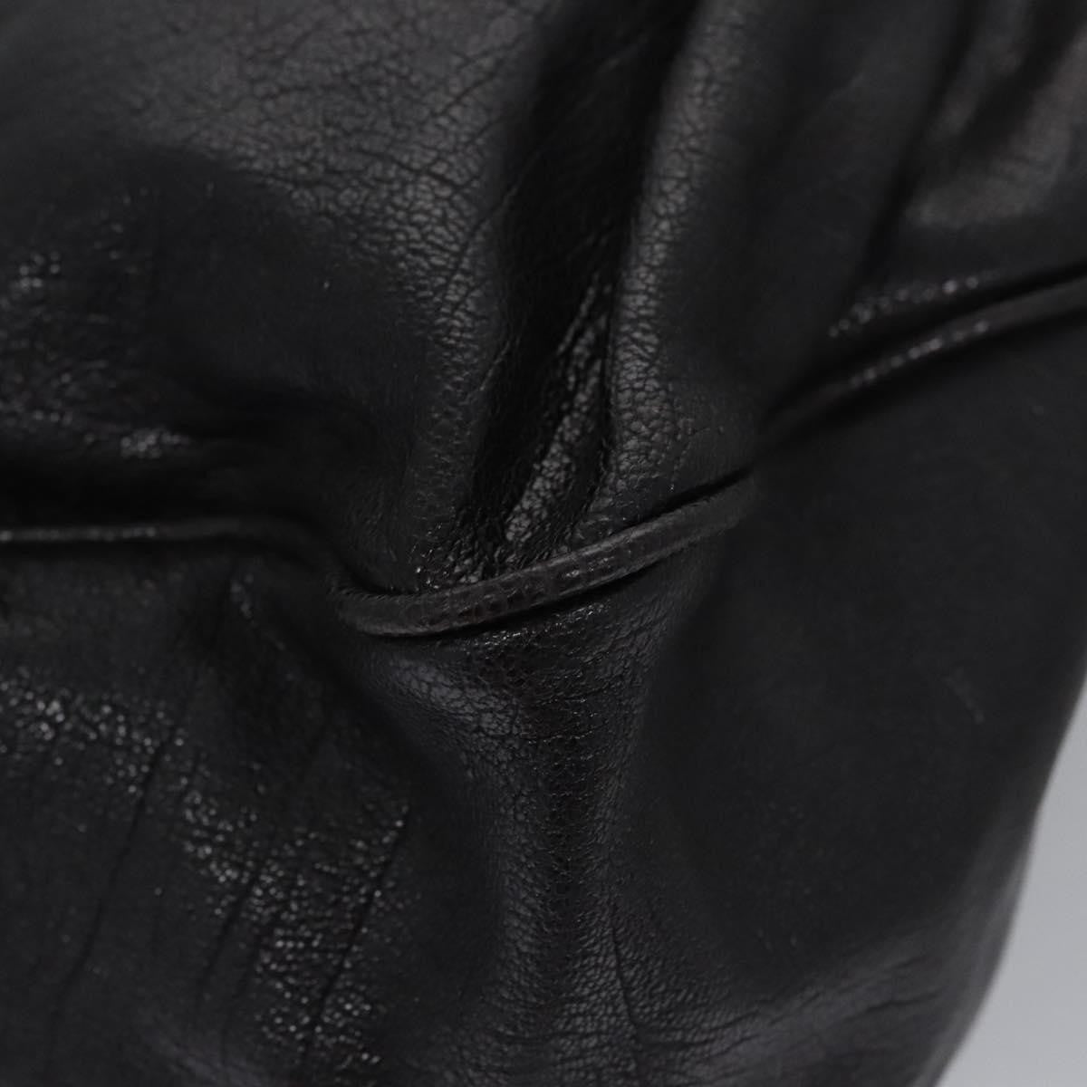 Bottega Veneta Vintage handbag Leather, BLACK, LEATHER, Handbag