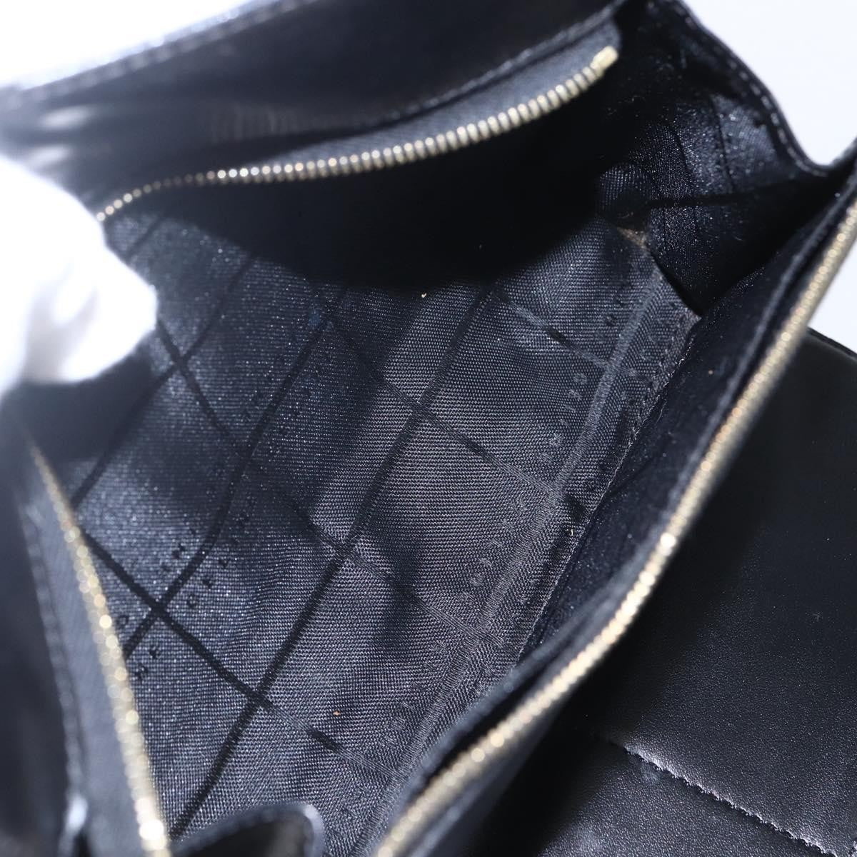 Celine Vintage Macadam Shoulder Bag Canvas, BLACK, CANVAS, Shoulder bag