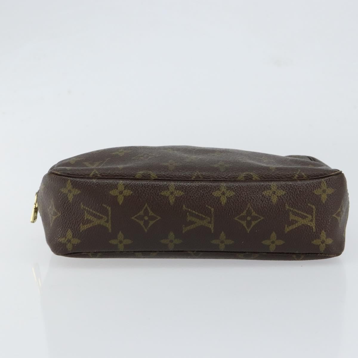 Louis Vuitton Trousse Toiletry Pouch Monogram Canvas, BROWN, CANVAS, Toiletry Case