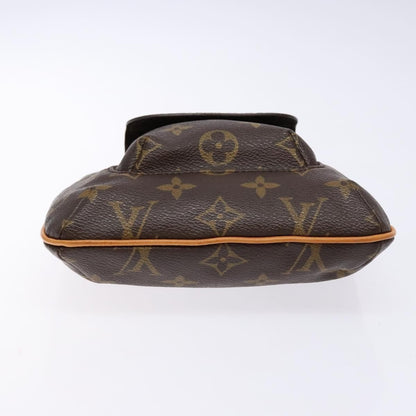 Louis Vuitton Partition Wristlet Clutch Monogram Canvas, BROWN, CANVAS, Clutche & pouche