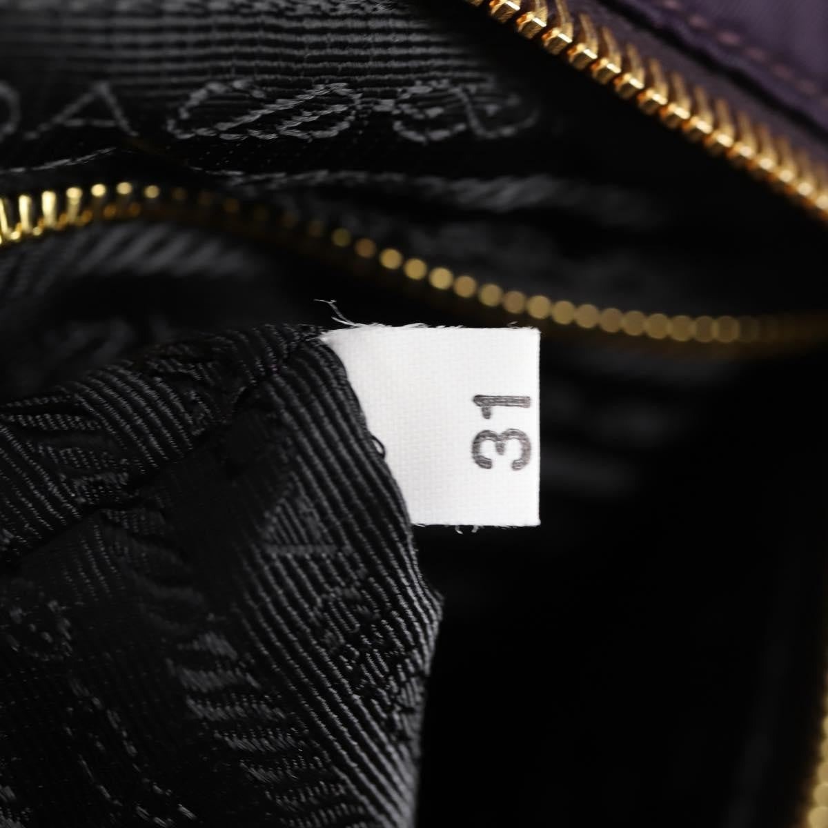 Prada Vintage Boston Bag Nylon, PURPLE, NYLON, Bag